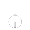 Eglo - LED-joulukoriste 1xLED/0,06W/1xAA hopea