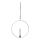 Eglo - LED-joulukoriste 1xLED/0,06W/1xAA hopea