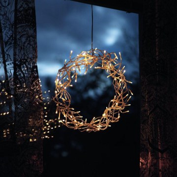Eglo - LED Joulukoriste CURLY 80xLED/0,064W/30/230V