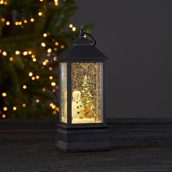 Eglo - LED joulukoriste VINTER 1xLED/0,064W/3xAAA musta