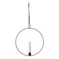 Eglo - LED-joulukoriste1xLED/0,06W/1xAA musta