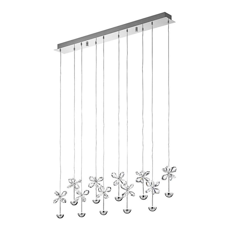 Eglo - LED-kattokruunu johdossa 10xLED/2,5W/230V