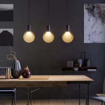 Eglo - LED-kattokruunu johdossa 3xGU10/4,5W/230V 3000K