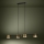Eglo - LED-kattokruunu johdossa 4xGU10/4,6W/230V 3000K kulta