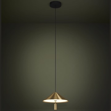 Eglo - LED-kattokruunu johdossa LED/12W/230V 3000K kulta