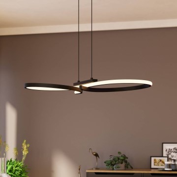 Eglo - LED-kattokruunu johdossa LED/21W/230V 3000K musta