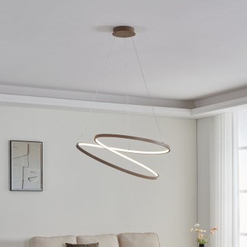 Eglo - LED-kattokruunu johdossa LED/42W/230V 3000K beige