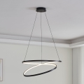 Eglo - LED-kattokruunu johdossa LED/42W/230V 3000K musta