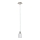 Eglo - LED-kattokruunu johdossa MY CHOICE 1xE14/4W/230V mattakromi/valkoinen