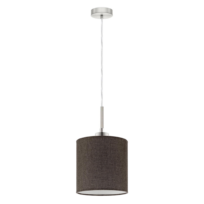 Eglo - LED-kattokruunu johdossa TUNJA 1xE27/60W/230V ruskea