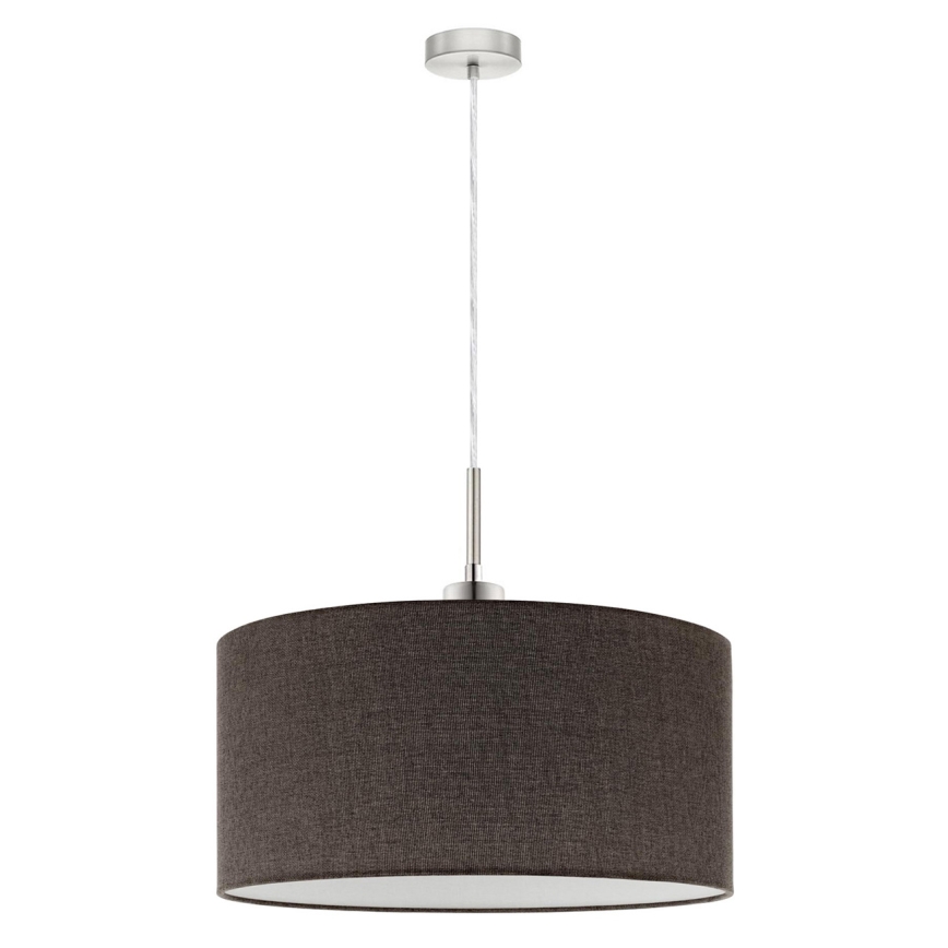 Eglo - LED-kattokruunu johdossa TUNJA 1xE27/60W/230V ruskea