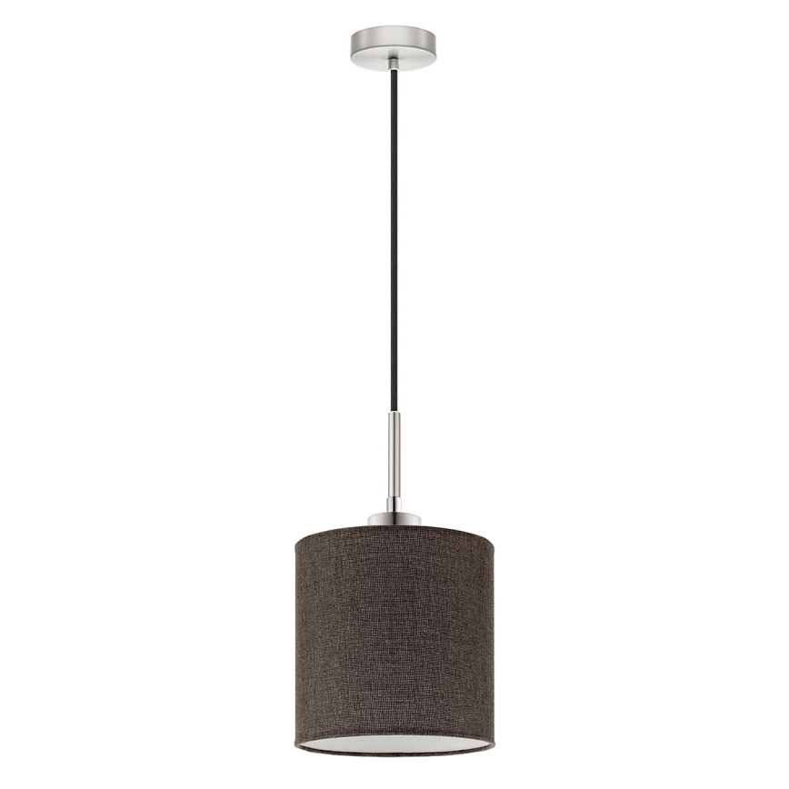 Eglo - LED-kattokruunu johdossa TUNJA 1xE27/60W/230V ruskea