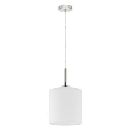 Eglo - LED-kattokruunu johdossa TUNJA 1xE27/60W/230V valkoinen