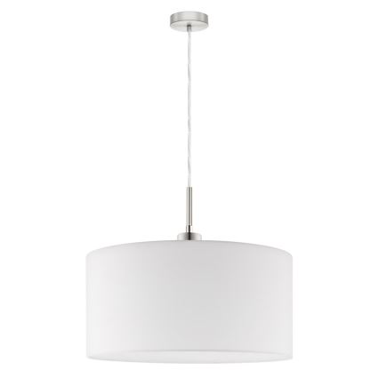 Eglo - LED-kattokruunu johdossa TUNJA 1xE27/60W/230V valkoinen