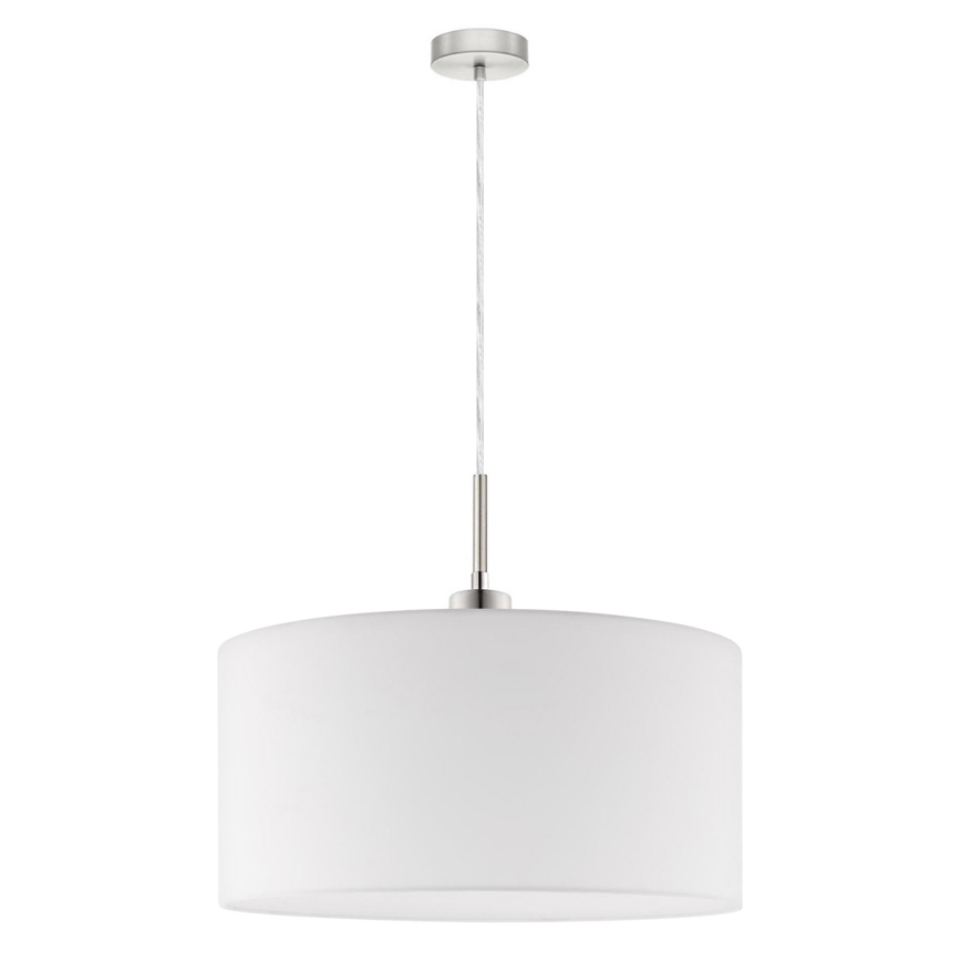 Eglo - LED-kattokruunu johdossa TUNJA 1xE27/60W/230V valkoinen