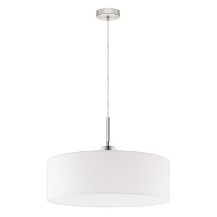 Eglo - LED-kattokruunu johdossa TUNJA 1xE27/60W/230V valkoinen