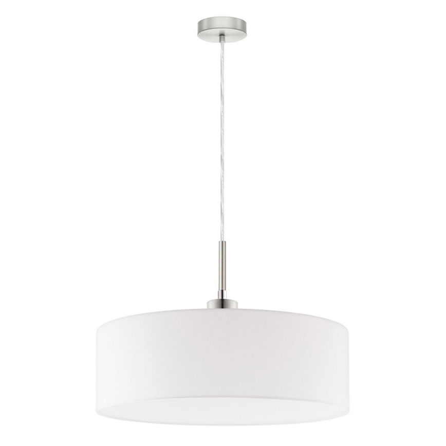 Eglo - LED-kattokruunu johdossa TUNJA 1xE27/60W/230V valkoinen