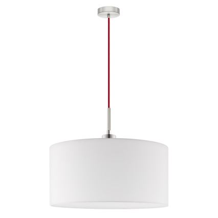 Eglo - LED-kattokruunu johdossa TUNJA 1xE27/60W/230V valkoinen