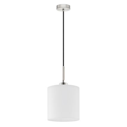 Eglo - LED-kattokruunu johdossa TUNJA 1xE27/60W/230V valkoinen