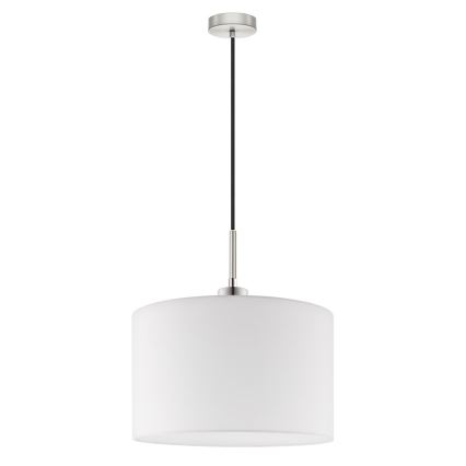 Eglo - LED-kattokruunu johdossa TUNJA 1xE27/60W/230V valkoinen