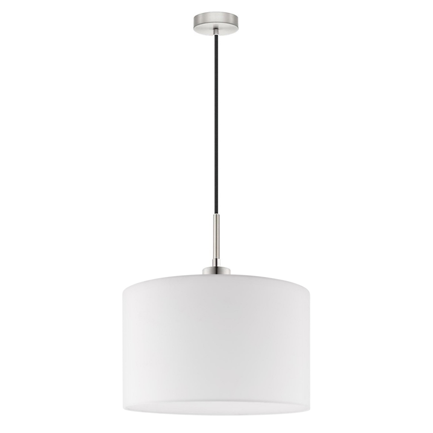 Eglo - LED-kattokruunu johdossa TUNJA 1xE27/60W/230V valkoinen
