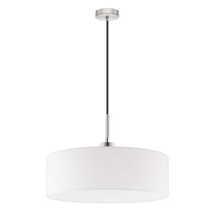 Eglo - LED-kattokruunu johdossa TUNJA 1xE27/60W/230V valkoinen