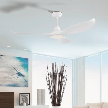 Eglo - LED Kattotuuletin LED/15W/230V + kauko-ohjaus