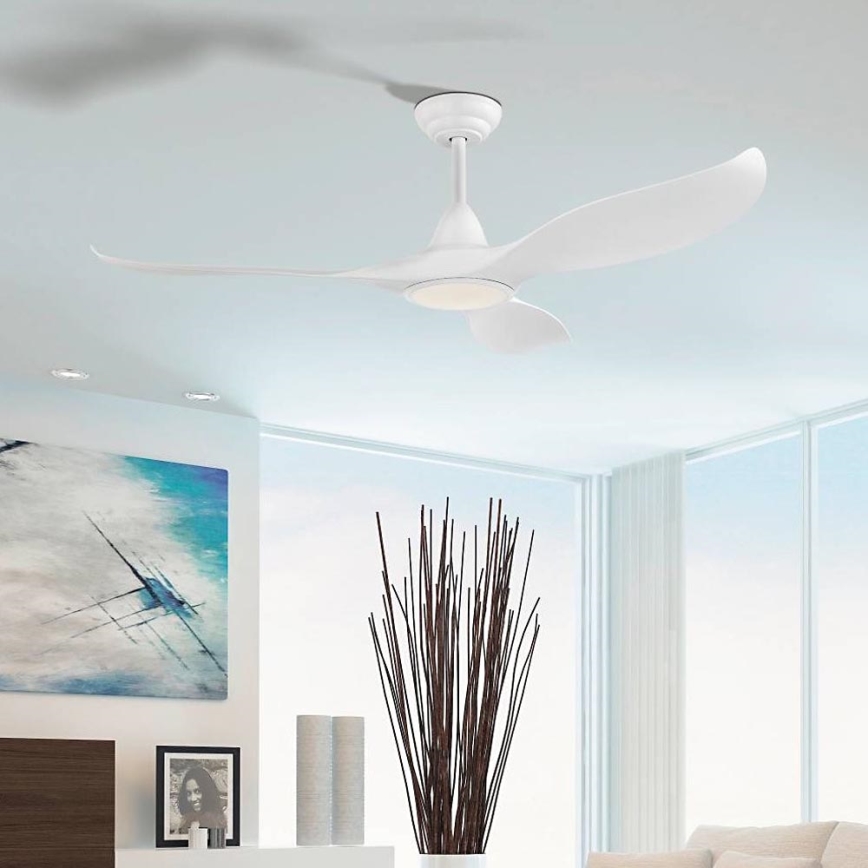 Eglo - LED Kattotuuletin LED/15W/230V + kauko-ohjaus