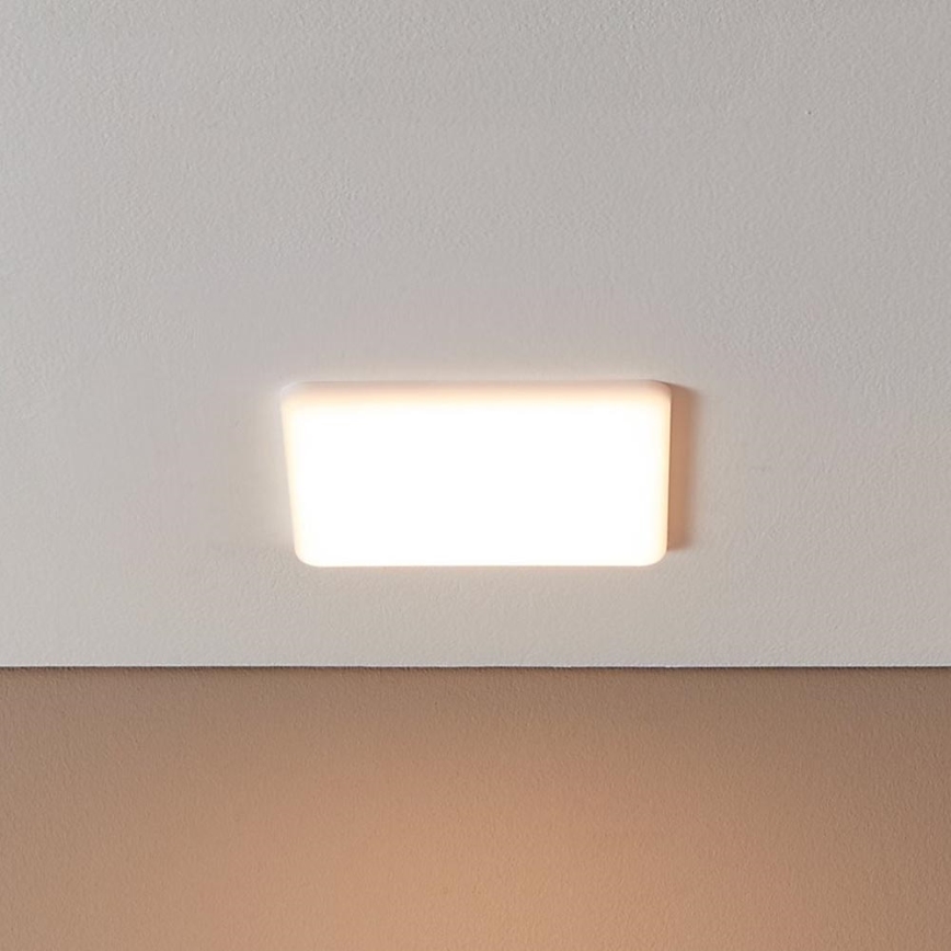 Eglo - LED-kattovalaisin kylpyhuoneeseen LED/11,5W/230V 15,5x15,5 cm IP65