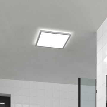 Eglo - LED-kattovalaisin kylpyhuoneeseen LED/17,6W/230V 2700K/4000K/6500K 39x39 cm IP44 valkoinen