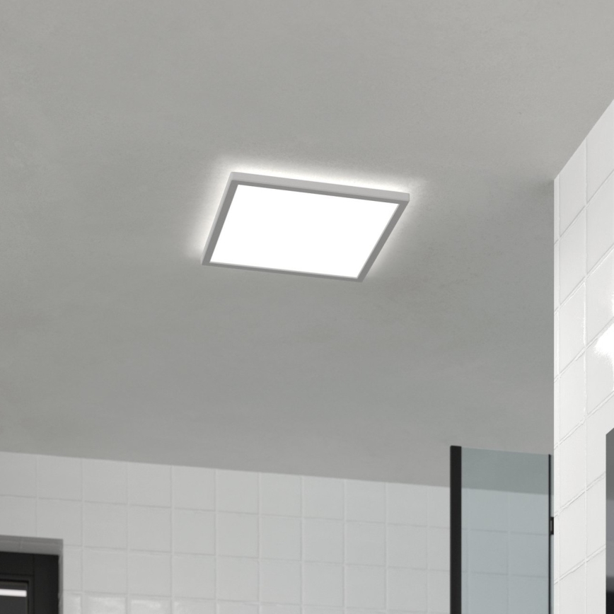 Eglo - LED-kattovalaisin kylpyhuoneeseen LED/17,6W/230V 2700K/4000K/6500K 39x39 cm IP44 valkoinen