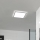 Eglo - LED-kattovalaisin kylpyhuoneeseen LED/17,6W/230V 2700K/4000K/6500K 39x39 cm IP44 valkoinen