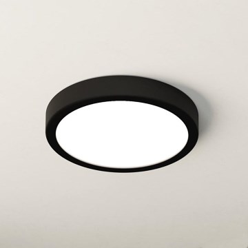 Eglo - LED-kattovalaisin kylpyhuoneeseen LED/17W/230V musta IP44