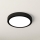 Eglo - LED-kattovalaisin kylpyhuoneeseen LED/17W/230V musta IP44