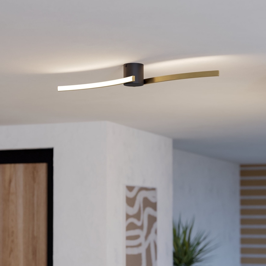 Eglo - LED-kattovalaisin LED/12W/230V 4000K kulta