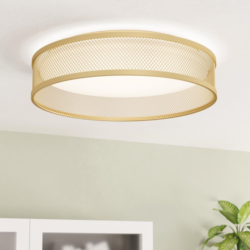 Eglo - LED-kattovalaisin LED/20W/230V kulta