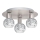 Eglo - LED-kattovalaisin MY CHOICE 3xE14/4W/230V mattakromi/valkoinen/musta