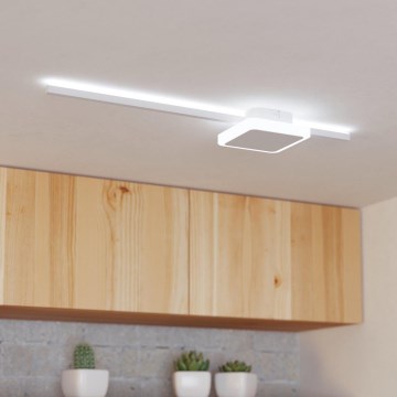 Eglo - LED-kattovalo 1xLED/6,3W/230V + 1xLED/5,4W