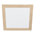 Eglo - LED Kattovalo LED/20W/230V 500x500 mm