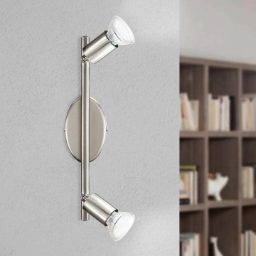 Eglo - LED-kohdevalaisin 2xGU10/2,8W/230V