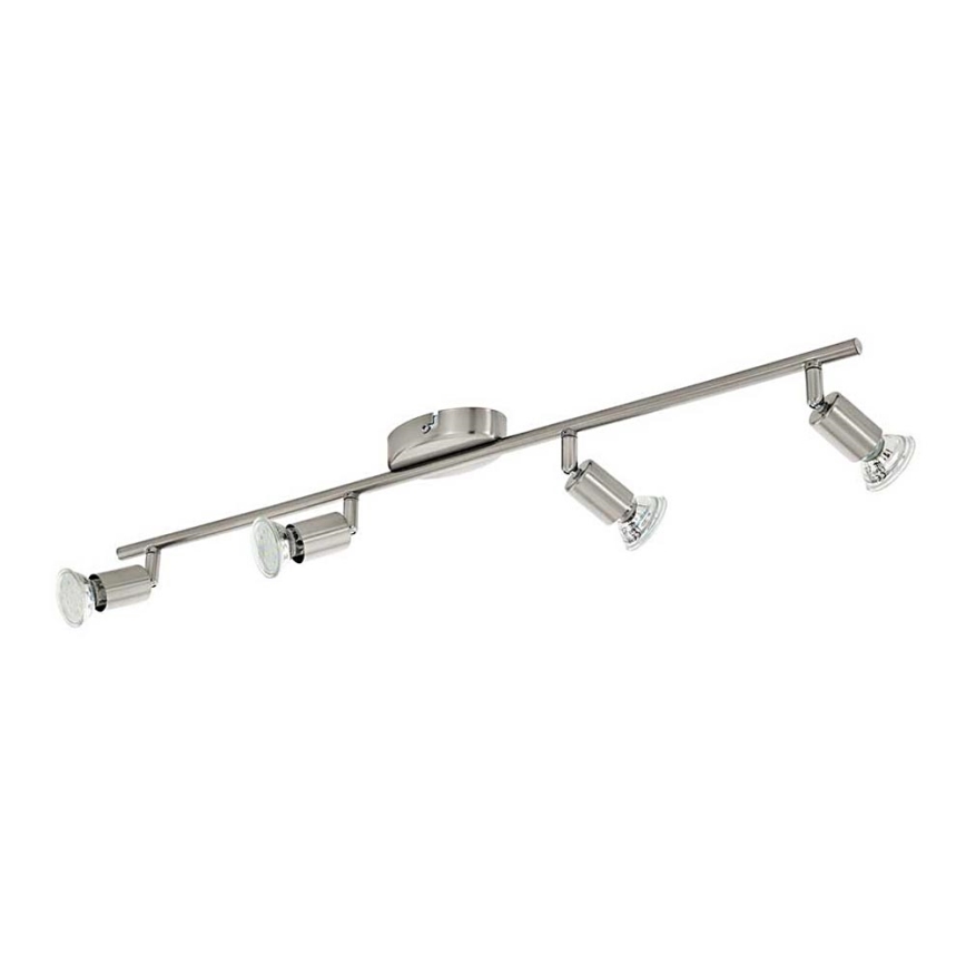 Eglo - LED-kohdevalaisin 4xGU10-LED/2,8W/230V