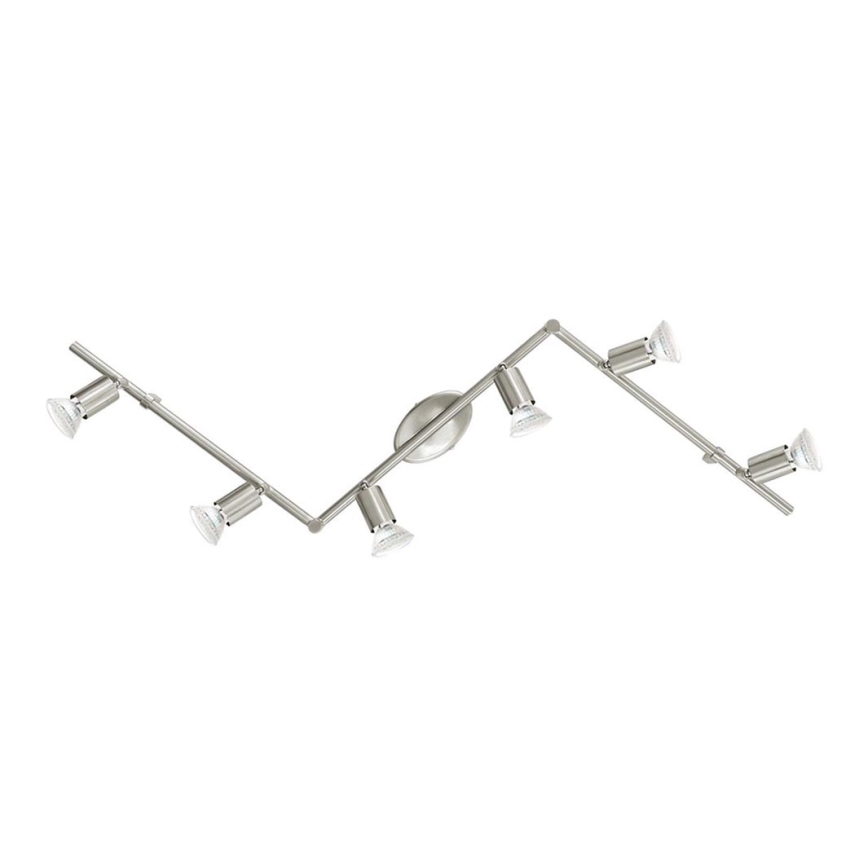 Eglo - LED-kohdevalaisin 6xGU10-LED/2,8W/230V