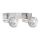 Eglo - LED-kohdevalaisin MY CHOICE 2xE14/4W/230V mattakromi/valkoinen/musta