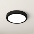 Eglo - LED-kylpyhuoneen kattovalaisin LED/17W/230V musta IP44 halkaisija 21 cm