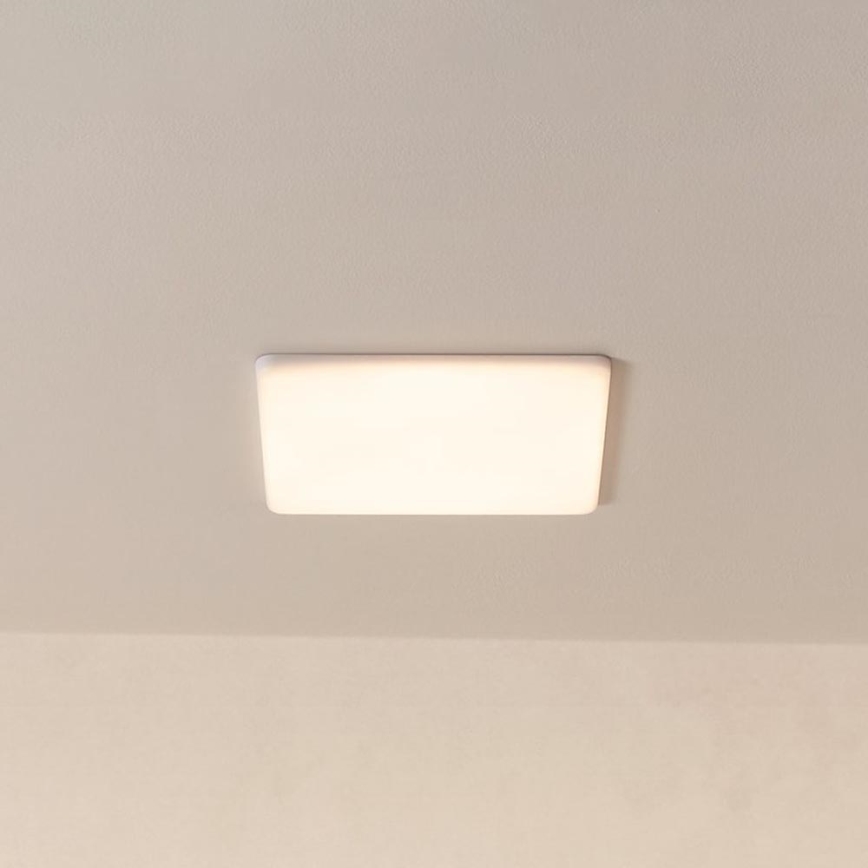 Eglo - LED Kylpyhuoneen upotettava valo LED/18W/230V 21,5x21,5 cm IP65
