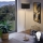 Eglo - LED-lattiavalaisin TUNJA 1xE27/60W/230V mattakromi/musta