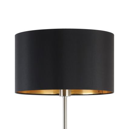 Eglo - LED-lattiavalaisin TUNJA 1xE27/60W/230V mattakromi/musta