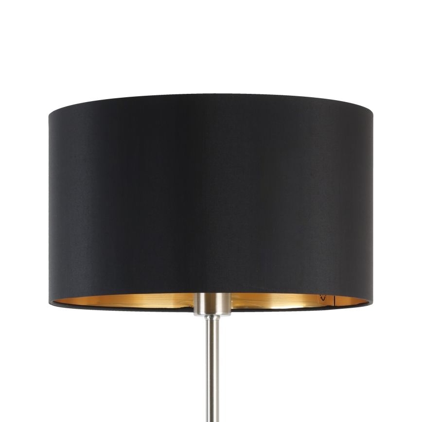 Eglo - LED-lattiavalaisin TUNJA 1xE27/60W/230V mattakromi/musta
