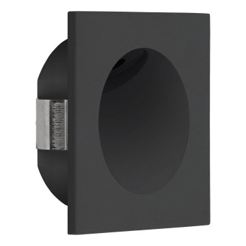 Eglo - LED-portaikkovalo LED/2W/230V 3000K musta