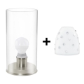 Eglo - LED-pöytävalaisin MY CHOICE 1xE14/4W/230V valkoinen/matattu kromi